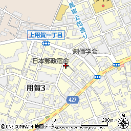 東京都世田谷区用賀3丁目7-6周辺の地図