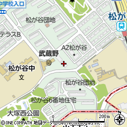 都公社ハイム松ヶ谷第３－２号棟周辺の地図