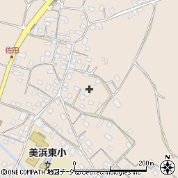 福井県美浜町（三方郡）佐田周辺の地図