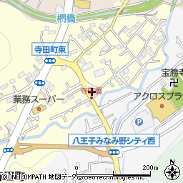 東京都八王子市寺田町263周辺の地図