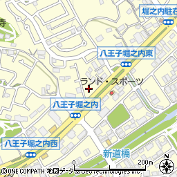 東京都八王子市堀之内329周辺の地図