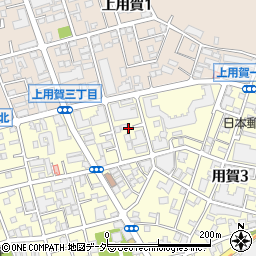 東京都世田谷区用賀3丁目26周辺の地図