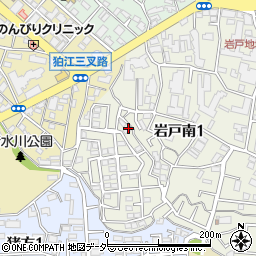 東京都狛江市岩戸南1丁目10-10周辺の地図