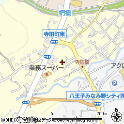 東京都八王子市寺田町259-19周辺の地図