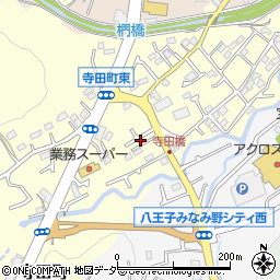 東京都八王子市寺田町259-23周辺の地図