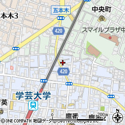 焼肉 東京パンチ周辺の地図