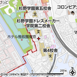 東京都品川区上大崎4丁目周辺の地図