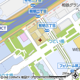 武蔵野大学　有明キャンパス周辺の地図