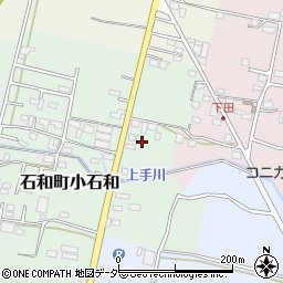 藤垈石和線周辺の地図
