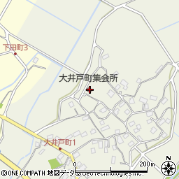 大井戸町集会所周辺の地図