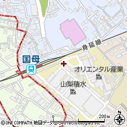 山梨県甲府市上条新居町274周辺の地図