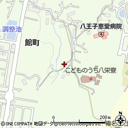 東京都八王子市館町2101周辺の地図