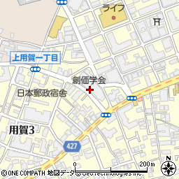 東京都世田谷区用賀3丁目1周辺の地図