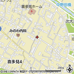 東京都世田谷区喜多見7丁目周辺の地図