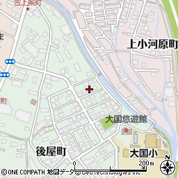 山梨県甲府市後屋町223-7周辺の地図