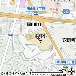 福井県敦賀市岡山町1丁目周辺の地図