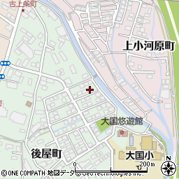 山梨県甲府市後屋町223周辺の地図