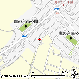 千葉県四街道市鷹の台4丁目24周辺の地図