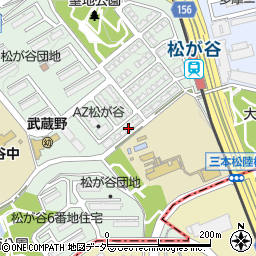 東京都八王子市松が谷35周辺の地図