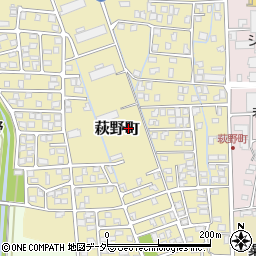 福井県敦賀市萩野町周辺の地図