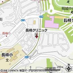 しんわ薬局長峰店周辺の地図