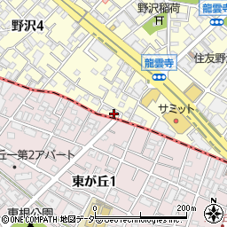 東京都世田谷区野沢4丁目6-6周辺の地図