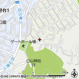 東京都八王子市中山519周辺の地図