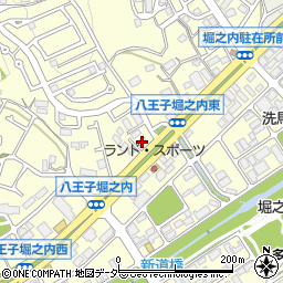 東京都八王子市堀之内137周辺の地図