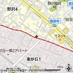 東京都世田谷区野沢4丁目6-3周辺の地図