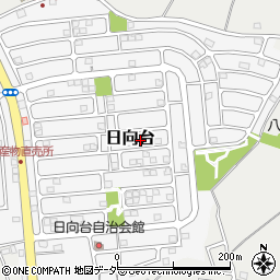 千葉県山武市日向台36周辺の地図
