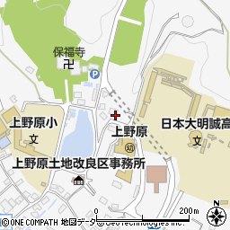 株式会社豊受　上野原工場周辺の地図