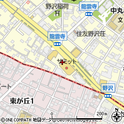 東京都世田谷区野沢4丁目2周辺の地図
