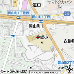 福井県敦賀市岡山町1丁目38周辺の地図