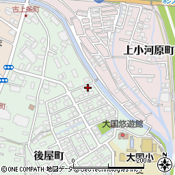 山梨県甲府市後屋町223-5周辺の地図