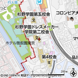 東京都品川区上大崎4丁目5-16周辺の地図