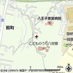 東京都八王子市館町2231周辺の地図