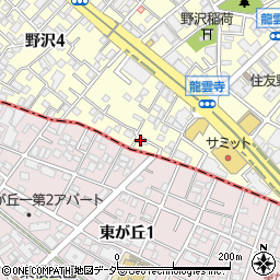 東京都世田谷区野沢4丁目6-5周辺の地図