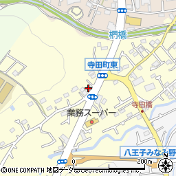 東京都八王子市寺田町171周辺の地図