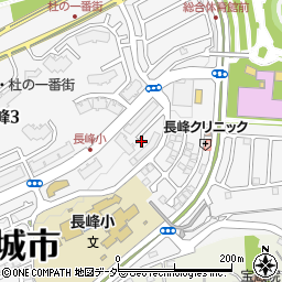 長峰杜の五番街団地管理組合周辺の地図