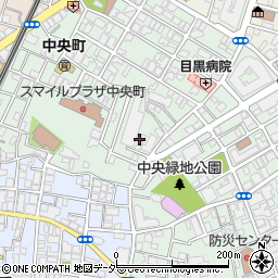 株式会社三共消毒　目黒営業所周辺の地図