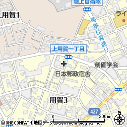 東京都世田谷区用賀3丁目24-11周辺の地図