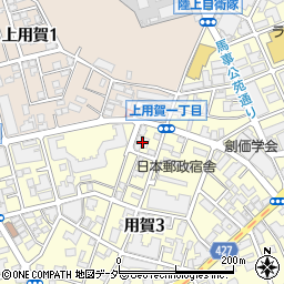東京都世田谷区用賀3丁目24-3周辺の地図