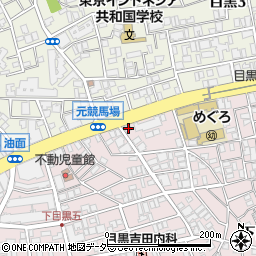 東京都目黒区下目黒4丁目11-16周辺の地図