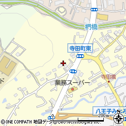 東京都八王子市寺田町169-1周辺の地図