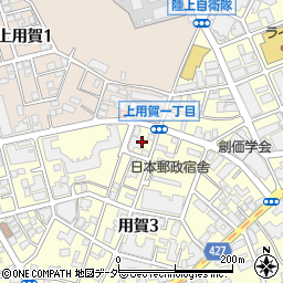 東京都世田谷区用賀3丁目24周辺の地図