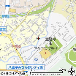 東京都八王子市寺田町13-17周辺の地図