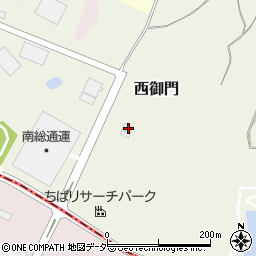 千葉県佐倉市西御門361周辺の地図