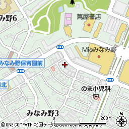 高城理容店周辺の地図