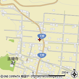 山梨県大月市賑岡町周辺の地図