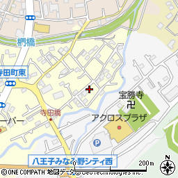 東京都八王子市寺田町13-40周辺の地図